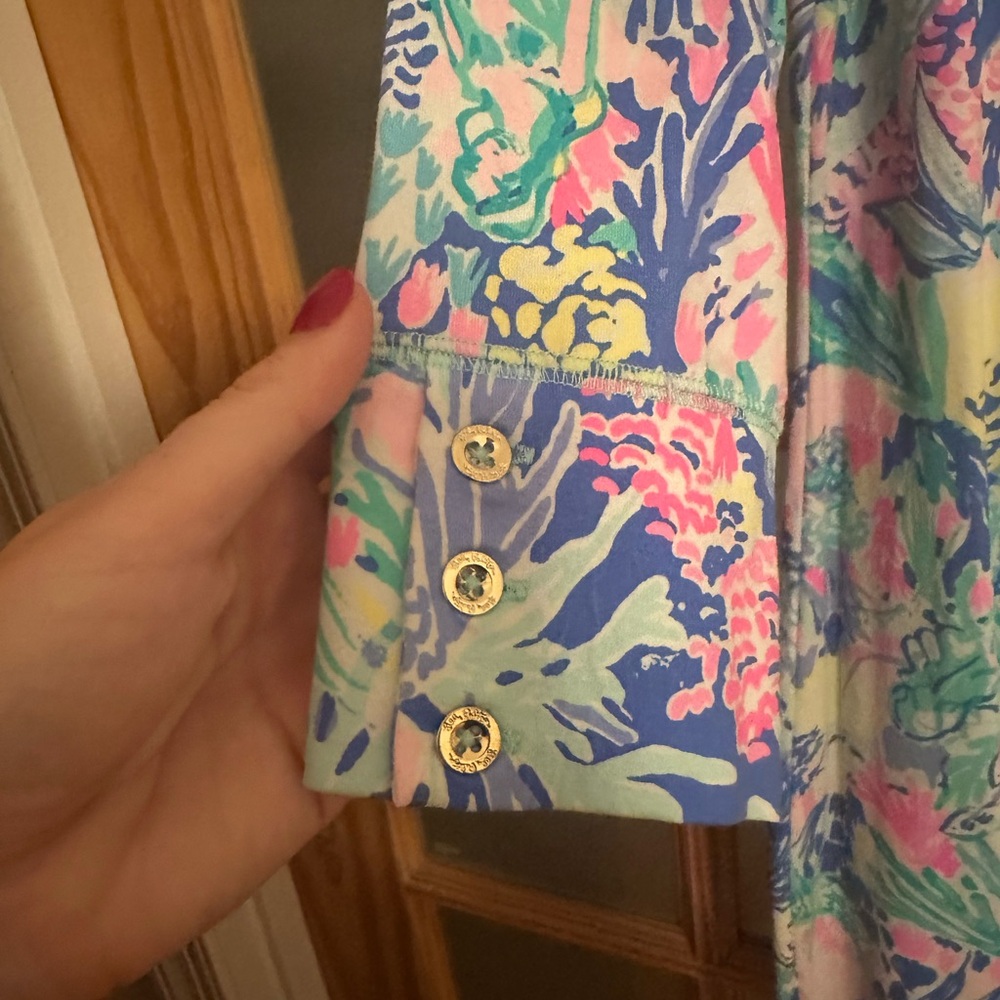 Colorful Floral Women's Dress - Picture 2 of 3